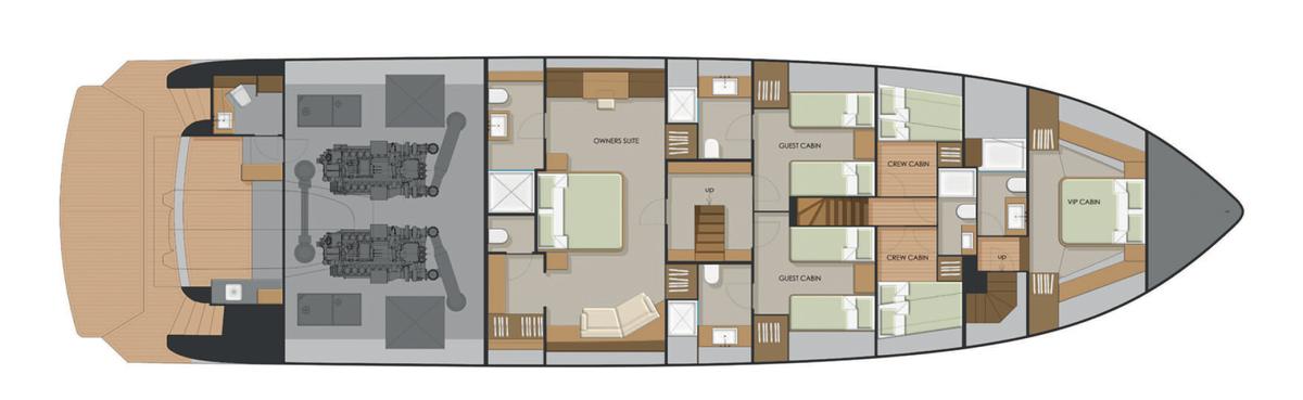 Lower deck owner