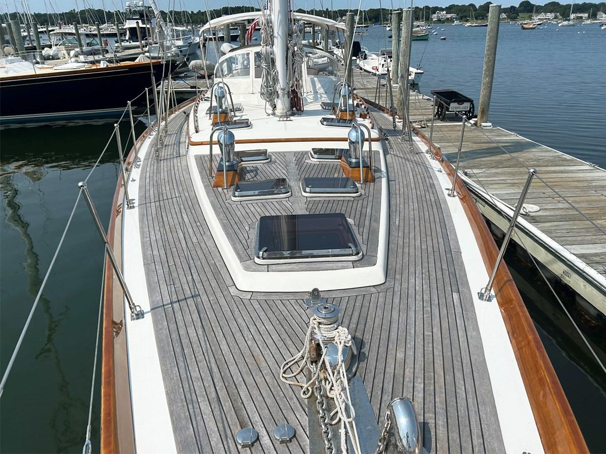 Little Harbor 60, BEAU GESTE, Aft from Bow