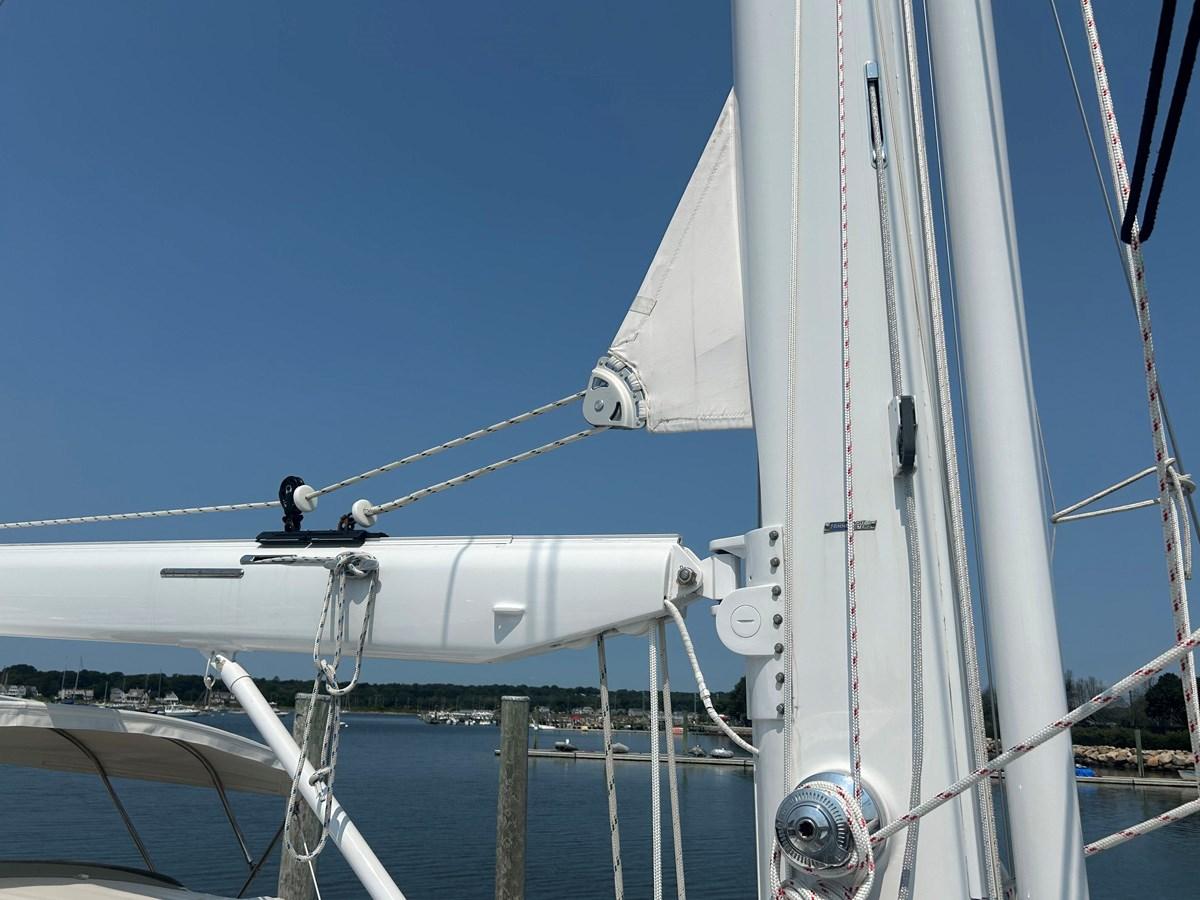 Little Harbor 60, BEAU GESTE, Furling Mainsail