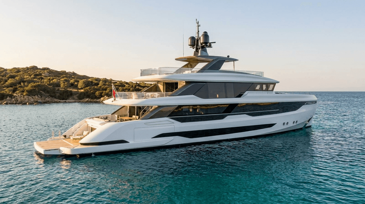 120 ft / 37 m with Side Garage and Beach Club