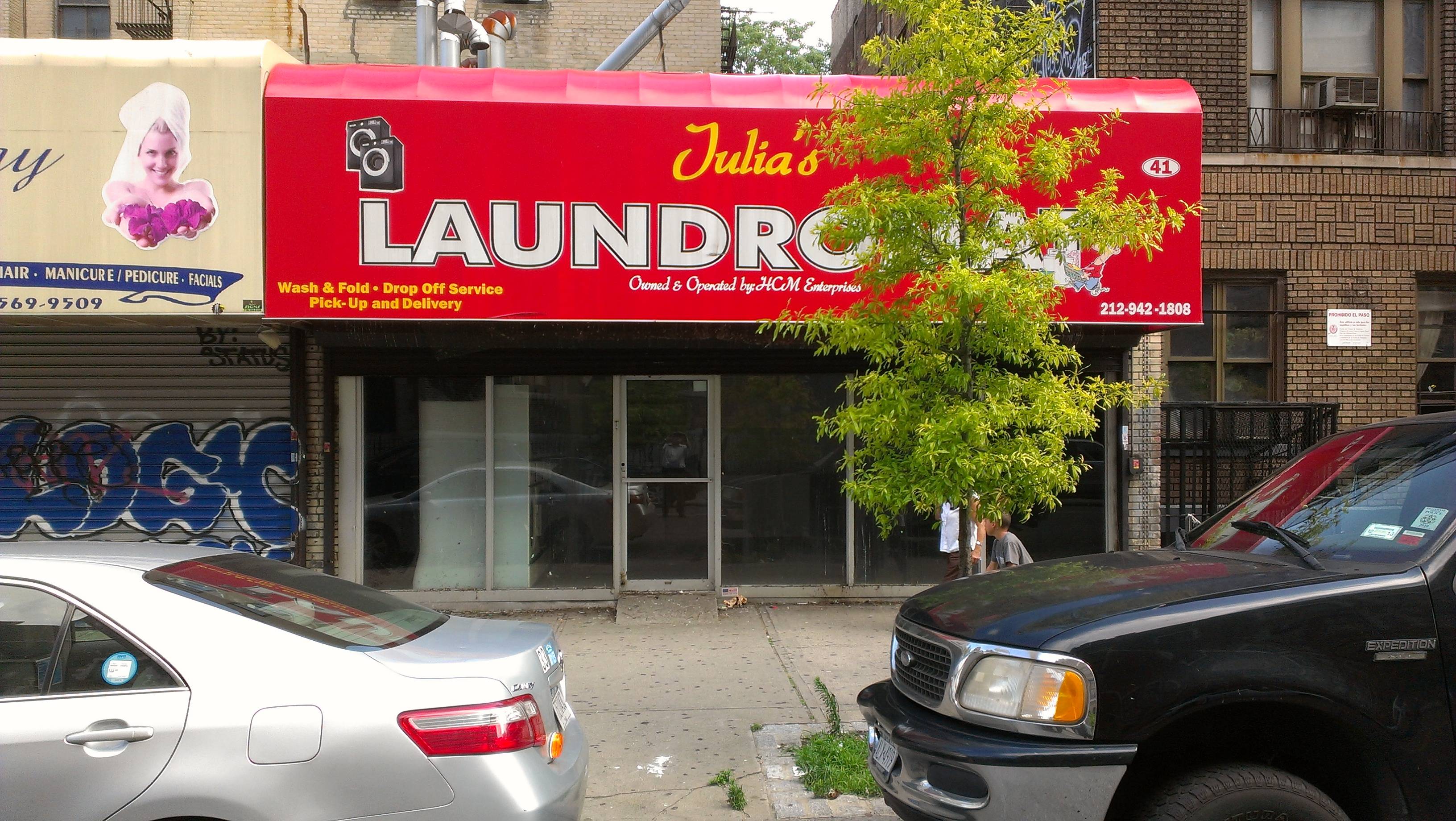 Laundromat Can be Leased or Converted for Any Retail Use - Busy Inwood Location - No Fee!***